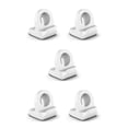 thumbnail image 1 of jesticaly Silicone Smartwatch Charging Stand Charger Holder Portable Support Base Home Bedroom Replacement for Watch White 5Set, 1 of 6