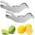 thumbnail image 4 of 2Pcs Lemon Lime Squeezer Stainless Steel Lemon Squeezer Handheld Bird Shaped Lime Juicer Manual Fruit Juicer Portable Lemon Squeezer for Orange Lemon Lime Pomegranate Kitchen Gadget, 4 of 11