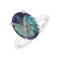 thumbnail image 2 of Sterling Silver with Mystic Topaz Solitaire Ring, 2 of 6