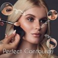 thumbnail image 4 of xinxixnxx Eyeline Contouring Card Eyebrow Eyeshadow Template Shaping Guide Starters Makeup Tools Cosmetics Face Beauty Accessories, 4 of 6