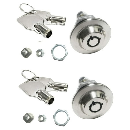 Gun Cabinet Original Homak Toolbox Lock 5/8 Replacement Lock Item# 2417 Keyed alike X 2