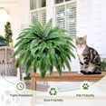 thumbnail image 3 of 2Pcs Artificial Cordyline Fruticosa Logs Tropcial Plant Fake Dracaena Tree for Indoor Outdoor Office Home Living Room Patio Greenery Porch Decor, 3 of 7