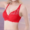 thumbnail image 2 of PIWHJQK Women Seamless Underwire Everyday Bra Women Plus Size Bra Wired Push Up Lace Solid Color Everyday Bras For Women, 2 of 6