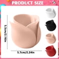 thumbnail image 4 of YardChic Gardening Plastic Pot for Plants, Rose-Shaped Succulent Pots, 3D Printed Rose Planter, Mini Flower Pot for Succulents and Small Plants, Artistic Decor for Desktop and Home, 4 of 4