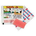 thumbnail image 5 of Bazooka Bubble Gum Individually Wrapped Chewing Gum in Original Flavor 10 Piece Mini-Wallet Packs with Comics, Display Tray of 12 Packs, 5 of 6