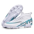thumbnail image 4 of Zapatos de fútbol femenino para hombres césped tacos de fútbol alto top zapatos de fútbol zapatillas, 4 of 8