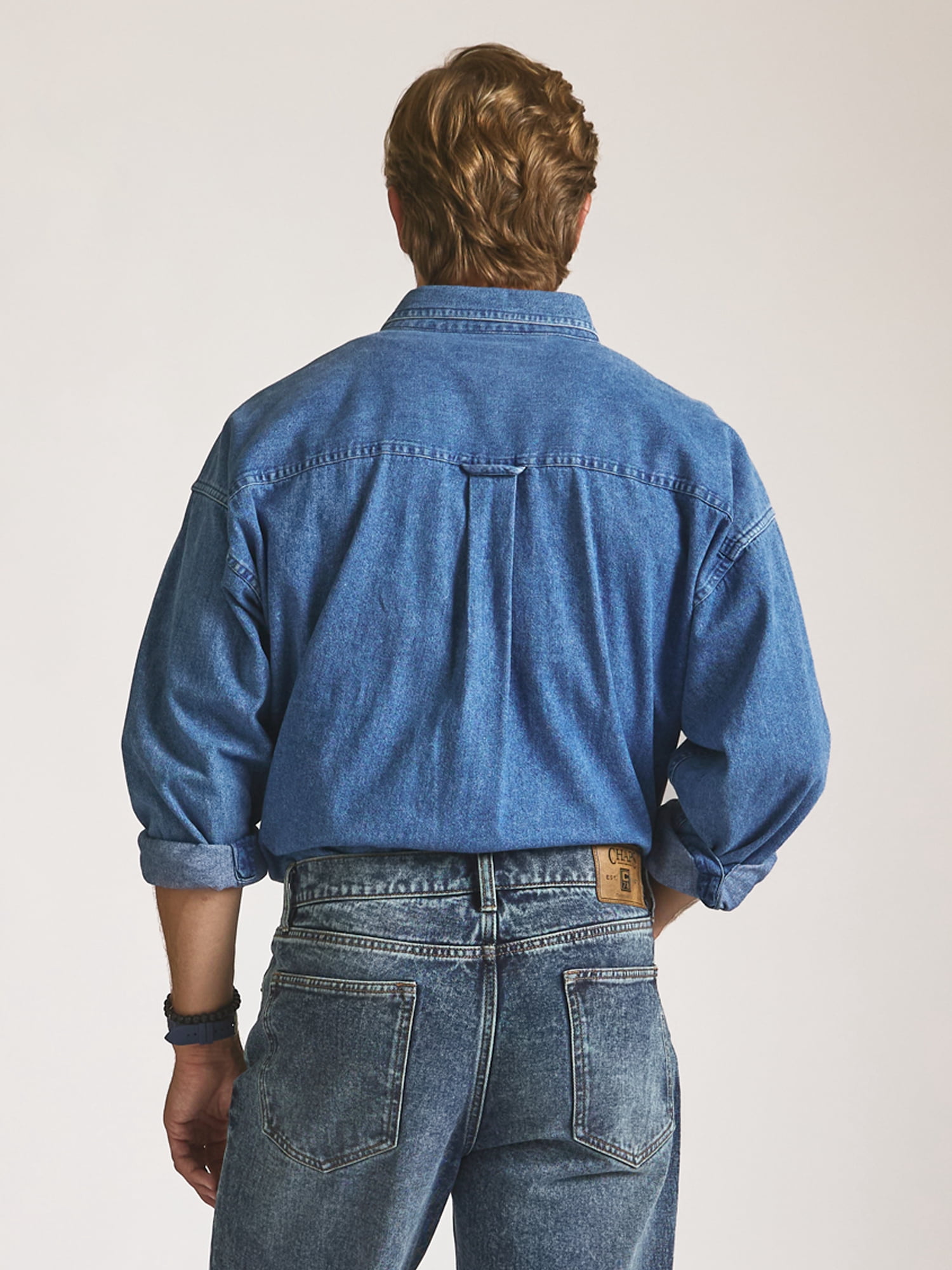 Chaps Men’s and Big Men’s Loose-Fit Straight-Leg Jeans, Sizes 30-40