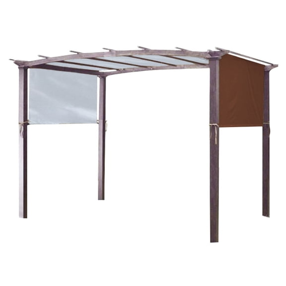 Replacement Gazebo Top 190T Polyester Fabric – Windproof & UV-Resistant Cover for Patios, Pergolas, Backyard Shade Shelt
