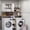 24"W Off-White, variant on POLIHOME Farmhouse Kitchen Wall Amount Storage Cabinets with Doors and Shelves, One Set of 2 Pieces, White