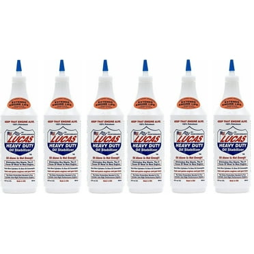 Lucas 10001 Heavy Duty Oil Stabilizer 1 Quart | 0.94 Liter - 32oz - Pack of 6