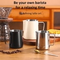 thumbnail image 4 of Totoro Hero350/600ML Coffee Milk Frothing Jug Stainless Steel Latte Art Milk Frother Pitcher with Scale Kitchen Espresso Coffee Accessories, 4 of 10
