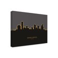 thumbnail image 2 of Michael Tompsett 'Grand Rapids Michigan Skyline Glow II' Canvas Art, 2 of 3