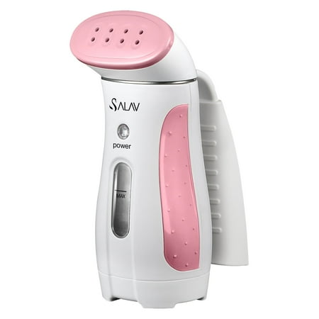 SALAV TS-01 Worldwide Travel Handheld Garment Steamer, Pink
