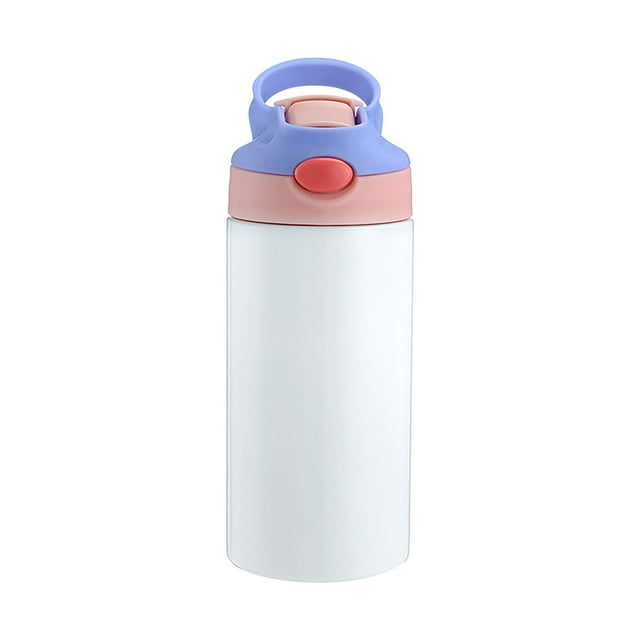 Back to School! mtvxesu Kids Water Bottles 12oz Custom Insulated Stainless Steel Water Bottle for Girls Boys with Name Straw Lid Customized Children Cups Gifts for School Travel 360ML Baby Water Cup
