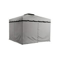 thumbnail image 2 of Sojag Roma 10 x 12 x 9 ft Grey Gazebo, 2 of 9