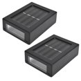thumbnail image 2 of 2 piezas Lámpara de pared solar LED impermeable Arriba Abajo Luz decorativa para exteriores con sensor para jardín Porche Patio trasero Luz blanca, 2 of 10