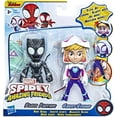 thumbnail image 5 of Spidey and His Amazing Friends Hero Reveal 2-Pack Ghost-Spider and Black Panther Playset, 5 of 10