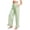 *Green, variant on VBVC Women's Y2K Plaid Wide Leg Pants,Ruffle Hem Trousers For Women,Ladies Lightweight Pull-On Bottoms with Pockets,Green,S-2XL