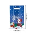 thumbnail image 3 of Fiudx Ofertas del día Bolsas de regalo de Navidad, decoraciones pintadas, artículos para fiestas, bolsas de dulces, bolsas de regalo de Año Nuevo, bolsas de plástico, 3 of 6