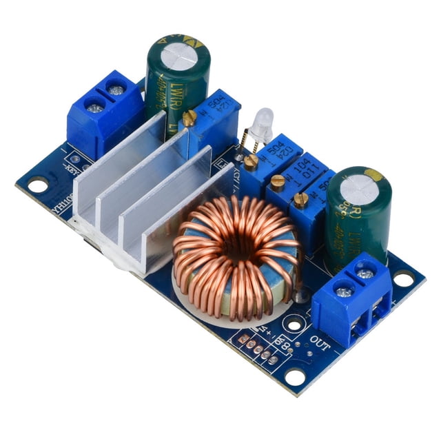 Módulo de Carga de Panel Solar 5A, Módulo Controlador Solar MPPT de Corriente Constante de Voltaje Descendente, Potencia para Accesorios Solares ANGGREK Otros
