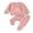 Pink, variant on Baby Girl Fall Outfits Set Clothes 6M 1T 2T 3T Kids Girl Long Sleeve Rainbow Print Sweatshirt Tops Pants 2Pcs Casual Autumn Clothing for Toddler Girl