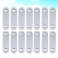 thumbnail image 3 of SHISUYAN 20 Pcs 37mm Support Droit en Acier Inoxydable Support Droit en Métal (Argent), 3 of 8