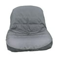 thumbnail image 3 of CarpNettore Lawn Mower Seat Cover Anti Slip Weatherproof Waterproof Comfortable Tractor Seat Gray, 3 of 9