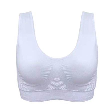 

Women Sports Bra Crop Top No Underwire Gym Workout Bralette with Removable Pads