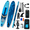 Blue-11'×33"×6", variant on Blue 11'×33"×6" Inflatable Stand Up Paddle Board for Recreational Water Use