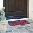 thumbnail image 3 of Stephan Roberts Home STRB-15799-12 18 x 30 in. Crumb Rubber Door Mat, Poinsettia, 3 of 3