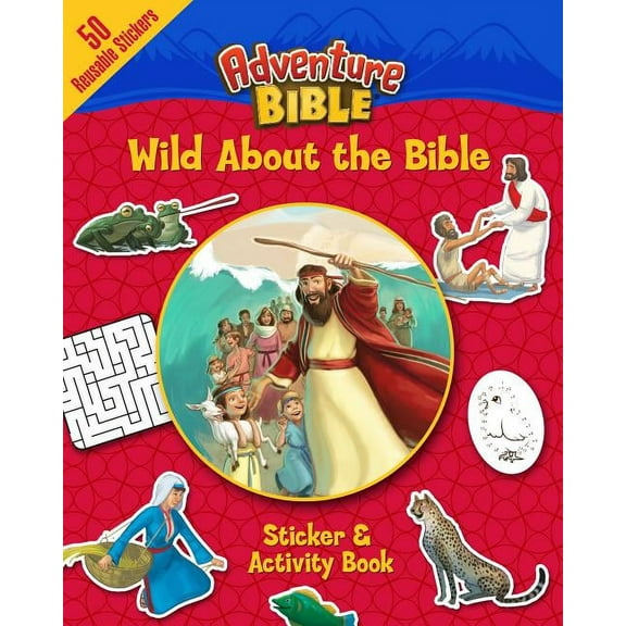 Adventure Bible Wild about the Bible Sticker and Activity Book, (Paperback)