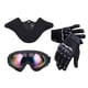 thumbnail image 3 of Casco de moto de cross OUMURS 188 negro mate con gafas, guantes y máscara, 3 of 9