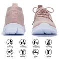 thumbnail image 4 of Lightweight Running Shoes for Women Mesh Lace up Sneakers Breathable Ladies Exercise Gym Shoes, 4 of 8