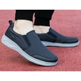 thumbnail image 3 of Men's Extra Wide Slip on Walking Shoes, Lightweight Anti-slip Breathable Casual Loafers for Standing All Day, 3 of 12