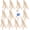 12 Pack, variant on 12-Inch Wood A-Frame Easel Stand, Tabletop Display for Painting Canvas, Portable Holder for Photos, Pictures and Signs (12 Pack)