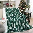 thumbnail image 2 of Christmas Tree Throw Blanket 50x60 Inch Merry Christmas Green Blankets Soft Lightweight Cozy Plush Blanket for Holiday Xmas Christmas Decor Gifts, 2 of 6