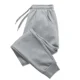 thumbnail image 3 of Pantalones de chándal ajustados para hombre, ropa deportiva de algodón, informal, de marca, para entrenamiento, otoño e invierno, 2024, 3 of 5
