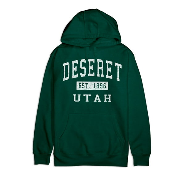 Deseret Utah Classic Established Premium Cotton Hoodie