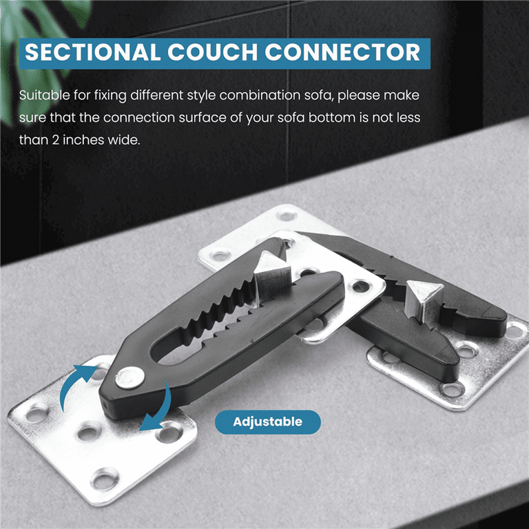 Metal Sofa Snap Sectional Couch Connector for Furniture - China sofa  sectional joint, sectional sofa connector bracket