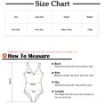 thumbnail image 3 of Tnhcen Women's Sexy Mesh Sheer Stockings Strapless Open-Crotch Jumpsuit Pajamas Free Size Nylon-Spandex Sleepwear, 3 of 9