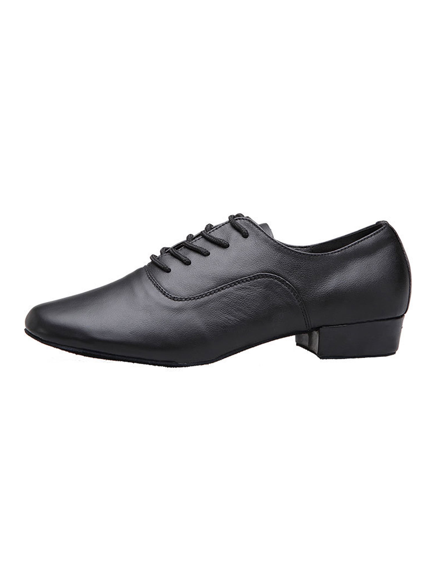 Woobling Men Lightweight Dance Shoes Latin Jazz Non-Slip Lace Up Wide Width Ballroom  Shoes Black (furry sole ) 6 - Walmart.com