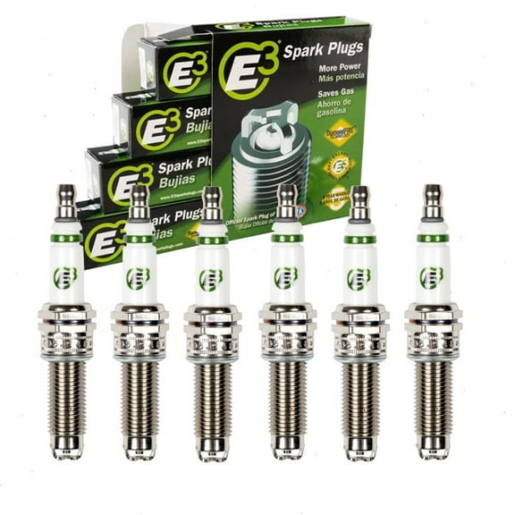 6 pc E3 Spark Plugs compatible with Dodge Charger 3.6L V6 2011-2022