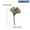 thumbnail image 5 of LICEWO Versatile Leaf Design Brooch Adaptable to Multiple Occasion Including Weddings Parties Business Meetings, 5 of 17