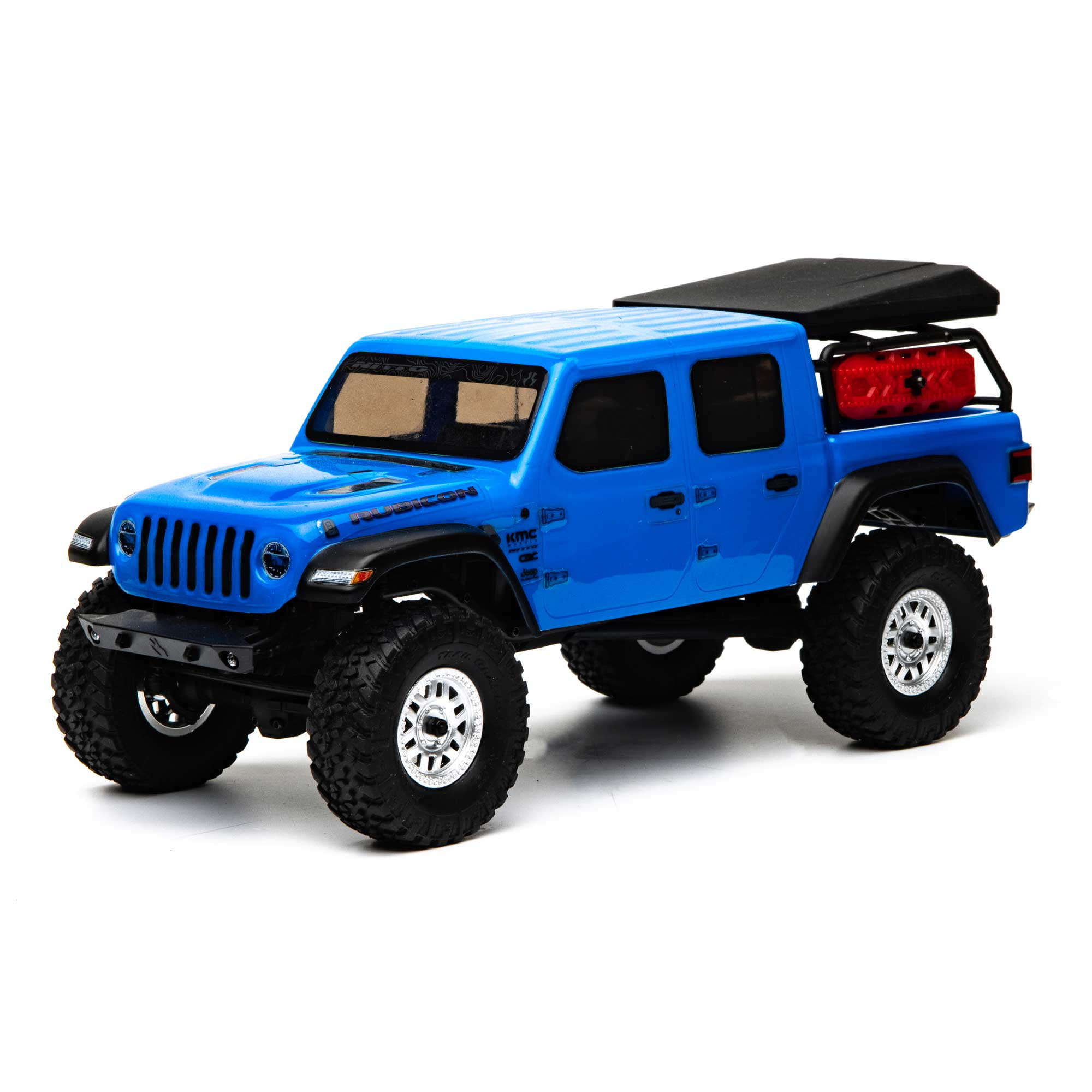 Axial RC Truck 1/24 SCX24 Jeep JT Gladiator 4 Wheel Drive Rock Crawler  Brushed RTR Everything is included in the box Blue AXI00005T2 Trucks  Electric
