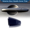 thumbnail image 3 of Unique Bargains No.51217396544 Exterior Door Handle Cover Trim for BMW X1 X2 X5 F15 X6 F16 2014-2019 Door Handle Cover 1 Pcs Deep Blue, 3 of 7