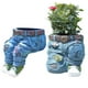 thumbnail image 4 of Bewildely Pantalones de mezclilla Resina Maceta Estatua Creatividad Jardín Type2 NO2 Bewildely HA008282-01B, 4 of 6