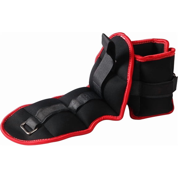 JFIT Ankle Weight Pair 2.5 LBS, Set of 2 with Adjustable Velcro Straps - Breathable, Moisture Absorbent Weight Straps for Men and Women - Comfortable Ankle, Wrist Weights
