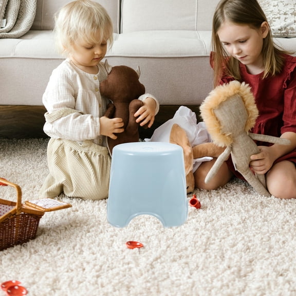 LITINKIMI Thickened Plastic Round Anti Stool Suitable for Home Use