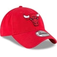 thumbnail image 2 of New Era 9Twenty NBA Chicago Bulls Core Classic Cap - Adjustable - Red, 2 of 3
