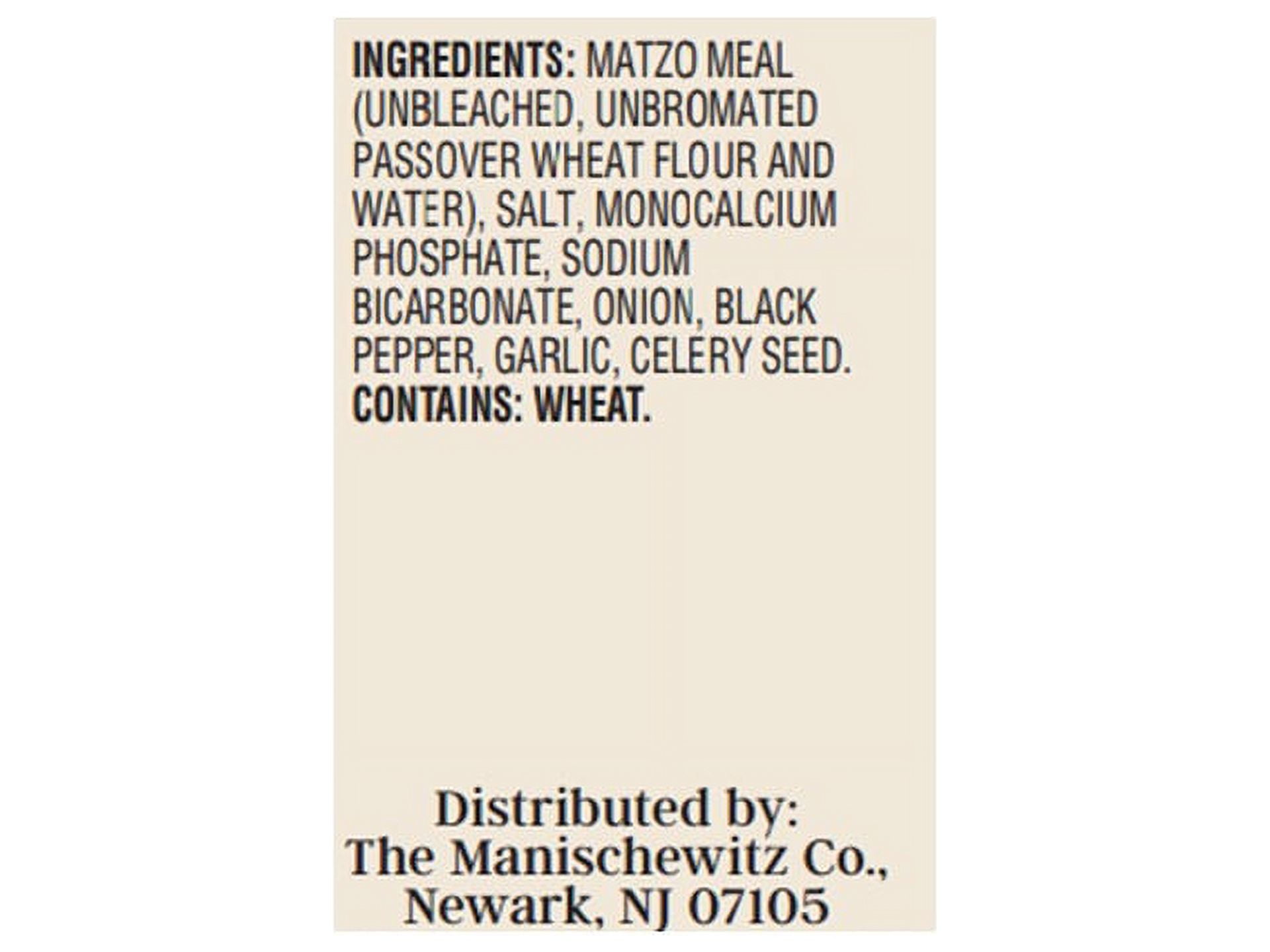 (3 pack) Manischewitz Reduced Sodium Matzo Ball Mix, 5 oz